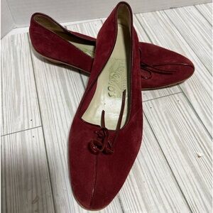 Limited edition numbered archive salvatore Ferragamo shoes suede vintage sz 37-7